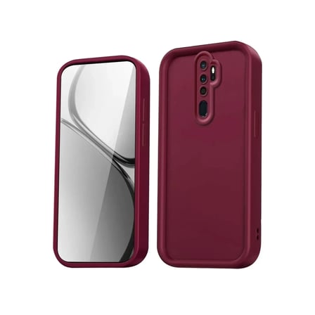 Redmi Note 8 Pro Kılıf Viera Silikon - Bordo