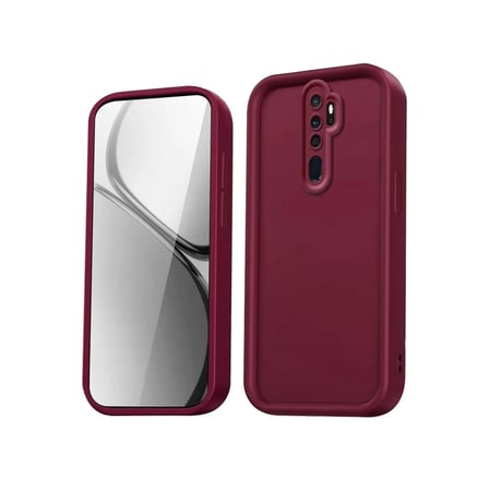 Redmi Note 8 Pro Kılıf Viera Silikon - Bordo