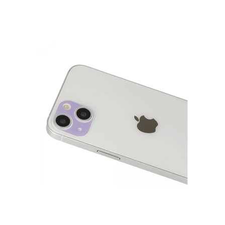 Apple iPhone 13 Uyumlu Rainbow Kamera Lens Koruma Cam - Mor