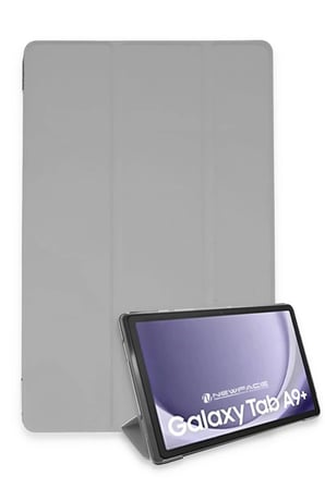 Samsung Galaxy Tab A9 Plus Kılıf Tablet Smart Kılıf - Gri