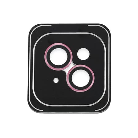 Joko Apple iPhone 14 Uyumlu PVD Metal Kamera Lens - Pembe