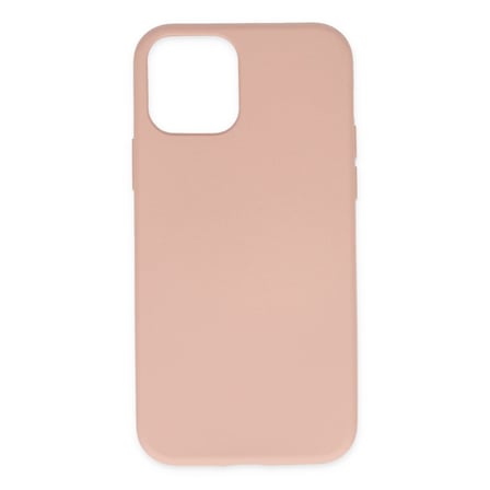 Apple iPhone 11 Pro Max Uyumlu Kılıf Nano içi Kadife Silikon - Pudra