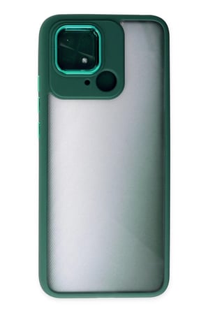 Xiaomi Redmi 10C Uyumlu Kılıf Dora Kapak - Haki Yeşil