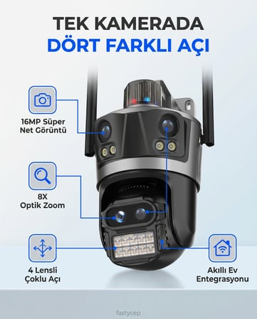 CMR57 8K 16MP 4 Lens? 3 Ekran