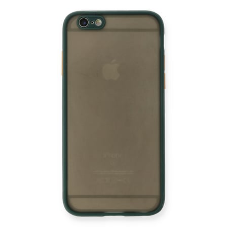 Apple iPhone 6 Uyumlu Kılıf Montreal Silikon Kapak - Yeşil