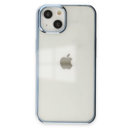 Apple iPhone 14 Plus Uyumlu Kılıf Element Silikon - Sky Blue