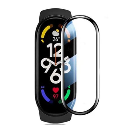 Xiaomi Mi Band 6 Uyumlu Polymer Nano Ekran Koruyucu - Şeffaf