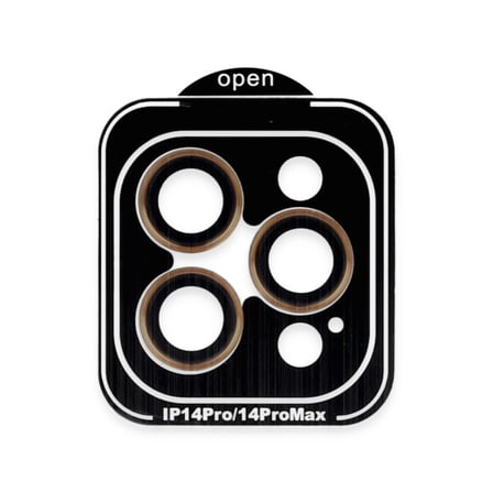 Joko Apple iPhone 14 Pro Max Uyumlu PVD Metal Kamera Lens - Turuncu