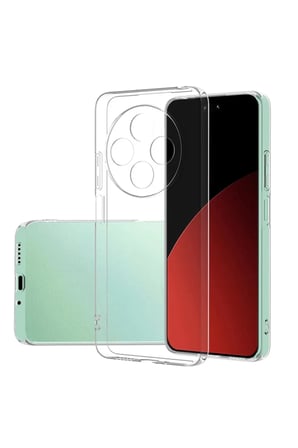 Xiaomi Redmi 14C Uyumlu Kilif Lux Seffaf Silikon