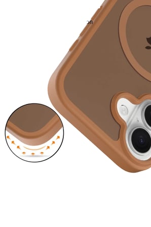 Joko Apple iPhone 17 Uyumlu Jota Magsafe Kapak - Çöl Titanyum