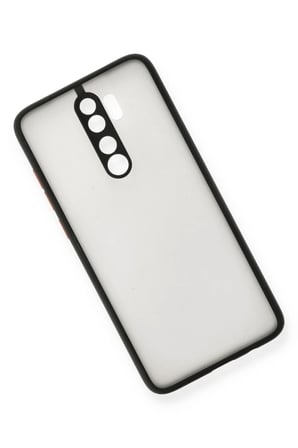 Xiaomi Redmi Note 8 Pro Uyumlu Kılıf Montreal Silikon Kapak - Siyah