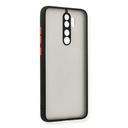Xiaomi Redmi Note 8 Pro Uyumlu Kılıf Montreal Silikon Kapak - Siyah