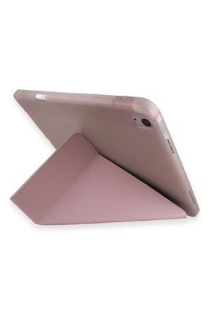 Pad V9 Kılıf Kalemlikli Mars Tablet Kılıfı - Rose