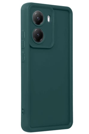 Poco X7 Pro Viera Silikon - Koyu Yeşil