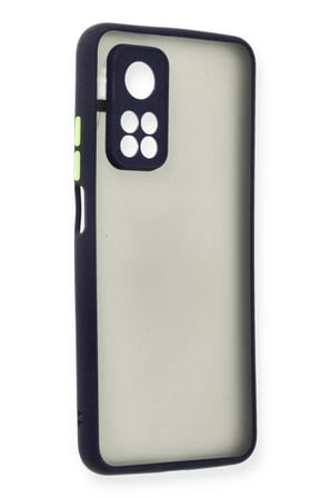Xiaomi Mi 10T Uyumlu Kılıf Montreal Silikon Kapak - Lacivert