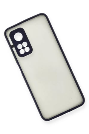 Xiaomi Mi 10T Uyumlu Kılıf Montreal Silikon Kapak - Lacivert