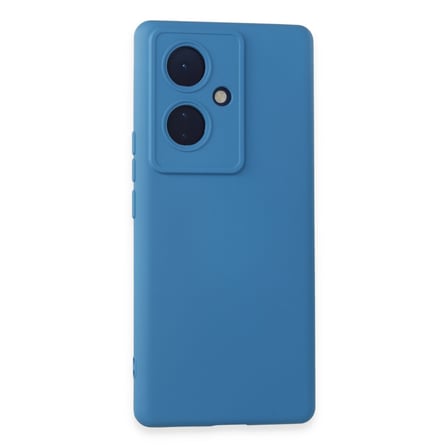 Vivo V29 Lite Uyumlu Kılıf Nano içi Kadife Silikon - Mavi