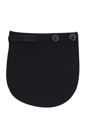 Premium Kullanışlı Giyim Aparatı Anne Hediyesi Hamile Pantolon Bel Genişletici Ayarlanabilir Siyah STANDART SİYAH