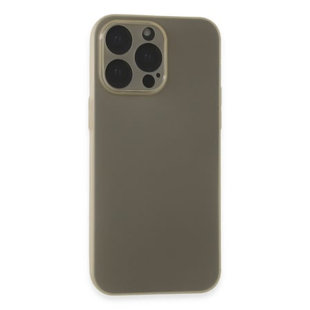 Apple iPhone 15 Pro Uyumlu Kılıf Puma Silikon - Titan Gri