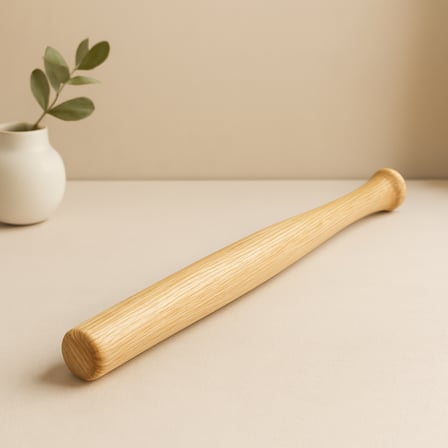 Bezos Professional 50 cm Ahşap Beyzbol Sopası Kısa Antrenman Sopası