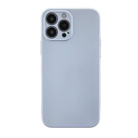 Apple iPhone 13 Pro Max Uyumlu Kılıf Nano içi Kadife Silikon - Sky Blue