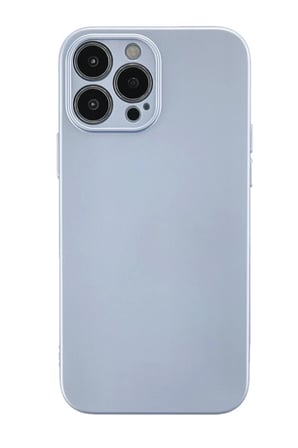 iPhone 13 Pro Max Kılıf Nano içi Kadife Silikon - Sky Blue