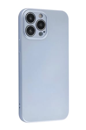 iPhone 13 Pro Max Kılıf Nano içi Kadife Silikon - Sky Blue