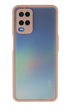 Oppo A54 4G Uyumlu Kılıf Montreal Silikon Kapak - Pembe