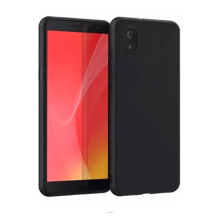 TCL L7 Uyumlu Kılıf First Silikon - Siyah