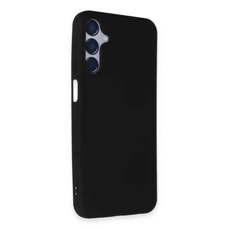 Samsung Galaxy M15 Uyumlu Kılıf First Silikon - Siyah