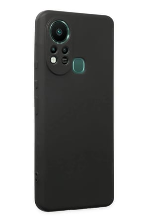 İnfinix Hot 11s Uyumlu Kılıf First Silikon - Siyah