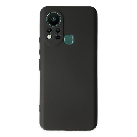 İnfinix Hot 11s Uyumlu Kılıf First Silikon - Siyah