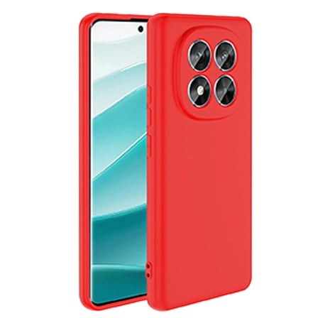Xiaomi Redmi Note 14 Pro 4G Uyumlu Kılıf First Silikon - Kırmızı