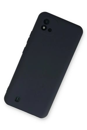 Realme C11 2021 Uyumlu Kılıf Nano içi Kadife Silikon - Lacivert