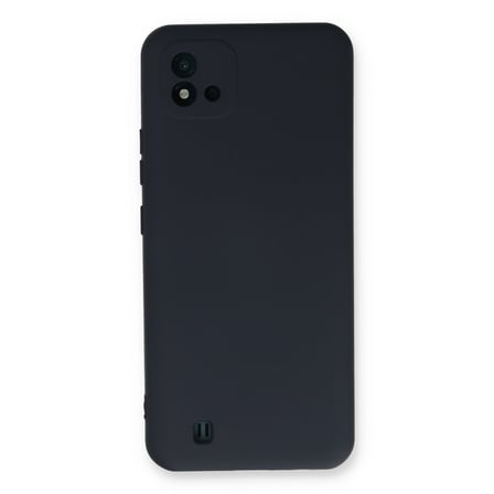 Realme C11 2021 Uyumlu Kılıf Nano içi Kadife Silikon - Lacivert