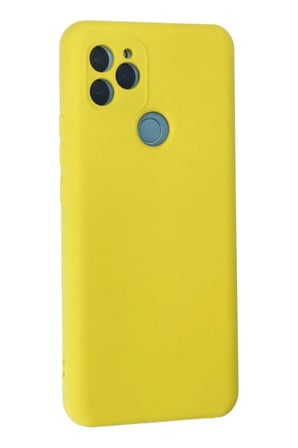 GM 21 Kılıf Nano içi Kadife Silikon - Sarı