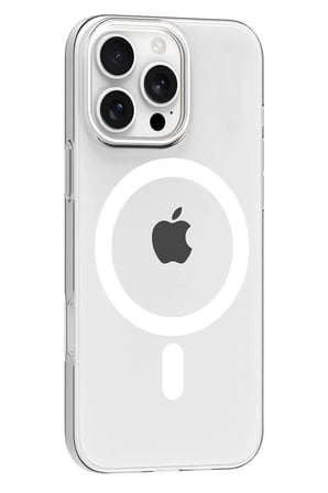 Joko Apple iPhone 16 Pro Max Uyumlu PC Blank Magsafe Kapak - Şeffaf