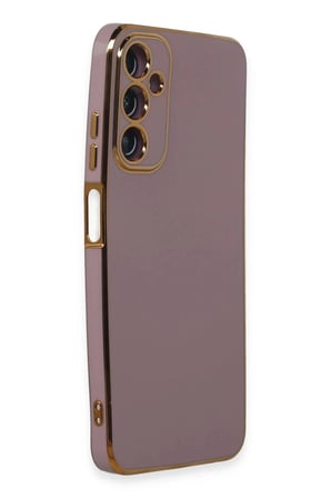 Galaxy A05S Kılıf Volet Silikon - Mor