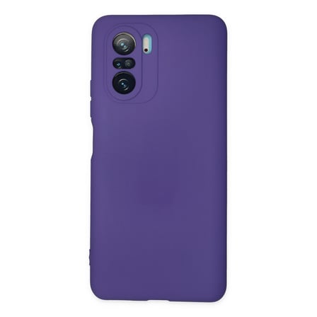 Xiaomi Poco F3 Uyumlu Kılıf Nano içi Kadife Silikon - Mor