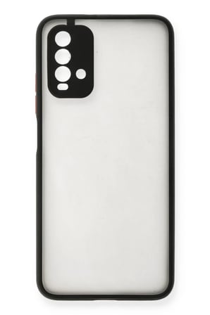 Xiaomi Redmi 9T Uyumlu Kılıf Montreal Silikon Kapak - Siyah