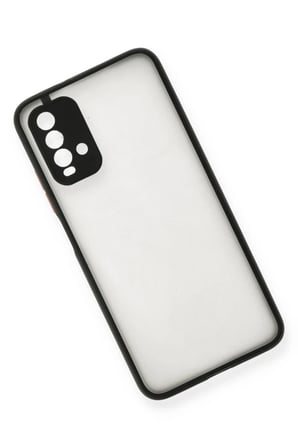 Xiaomi Redmi 9T Uyumlu Kılıf Montreal Silikon Kapak - Siyah