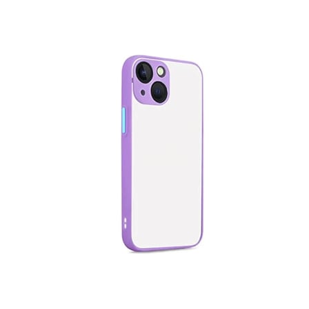 Apple iPhone 13 Uyumlu Kılıf Montreal Silikon Kapak - Mor