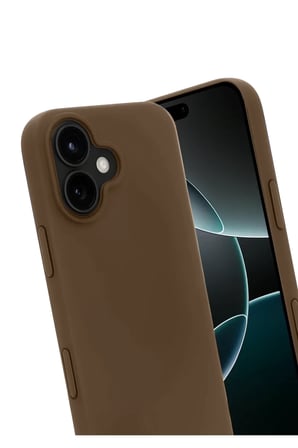 Apple iPhone 17 Uyumlu First Silikon - Kahverengi