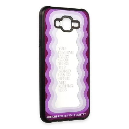 Samsung Galaxy J7 Uyumlu Kılıf Mirror Desenli Kapak - Mirror - 5