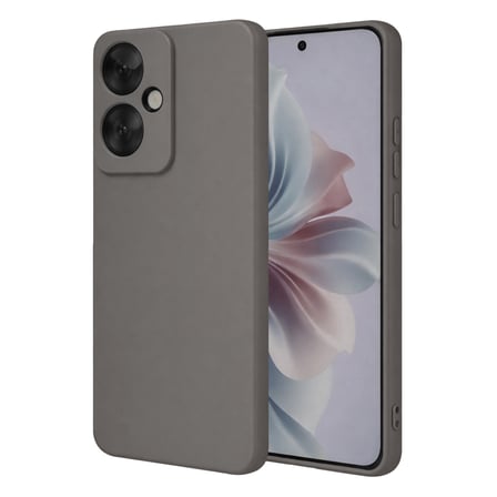 Oppo Reno 11F Uyumlu Kılıf First Silikon - Gri