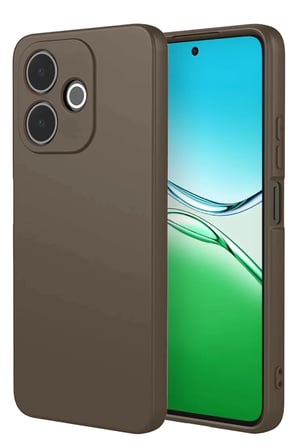 Oppo A5 Pro 4G Uyumlu First Silikon - Kahverengi