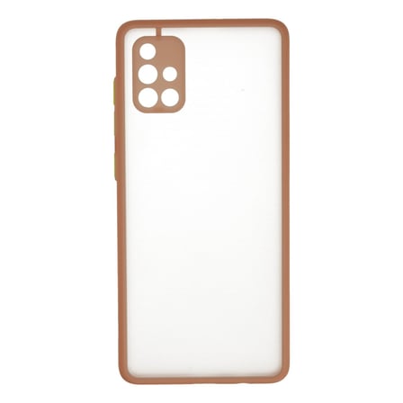 Samsung Galaxy A71 Uyumlu Kılıf Montreal Silikon Kapak - Pembe