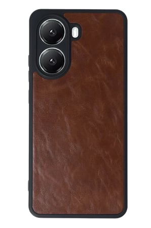 Xiaomi Poco X7 Pro Uyumlu Kılıf Aras Deri Kapak - Taba