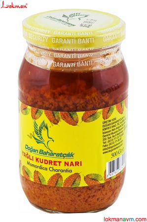 Zeytinyağlı Kudret Narı Cam Kavanoz 500 Gr