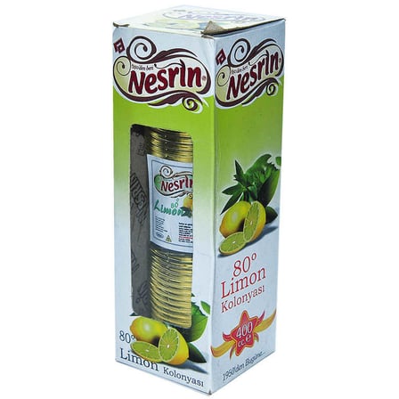 Limon Kolonyası Kutulu 80 Derece Pet Şişe 400 ML